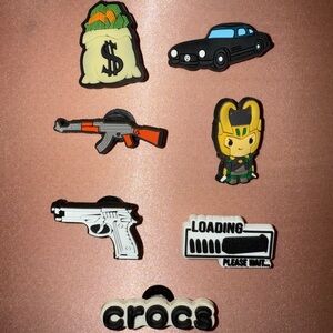 CROCS Fun Shoe Charms 7pcs